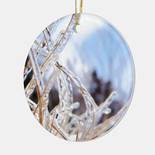 Kristallglas Keramik Ornament (Links)