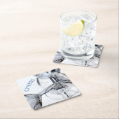 Kristallglas-Stems Papier Untersetzer (Vor Ort)