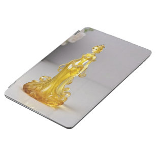 Kristallglasprinzessin mit gelbem Kleid iPad Air Hülle