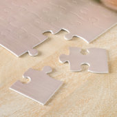 Kristallglasprinzessin mit orangefarbenem Kleid Puzzle (Seite)