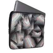 Kristallgradation Laptopschutzhülle (Vorne Rechts)