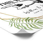 Kristallgrün - SO FINGER, DER PUNKT Poster (Ecke)