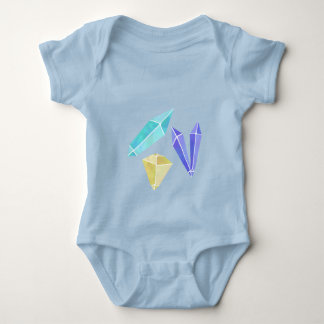 Kristallgruppen-Einteiler-Bodysuit Baby Strampler