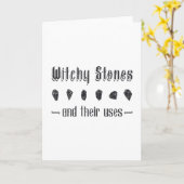 Kristallheilkunstststeine und ihre Gebrauchsspende Karte (Gelbe Blume)