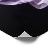 Kristallheilung Amethyst Fairy Wall Art Poster (Ecke)