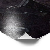 Kristallherz Fotodruck (Ecke)