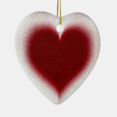 Kristallherz Keramikornament (Rechts)