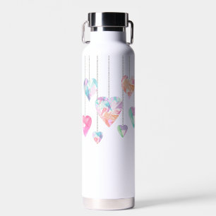 Kristallherzen Trinkflasche