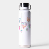 Kristallherzen Trinkflasche (Rückseite)