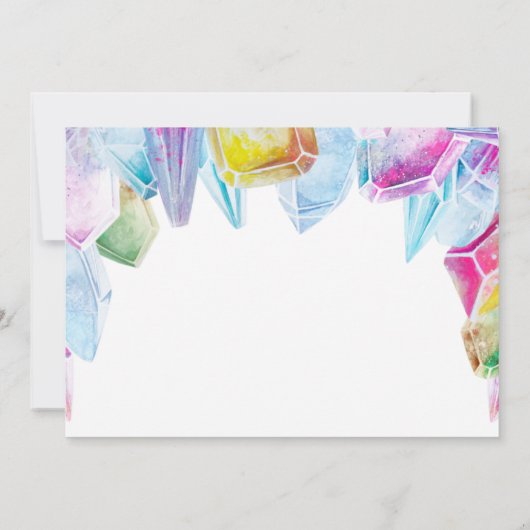 Kristallhexen - Farbige Regenbogenbeizen Save the Save The Date (Rückseite)