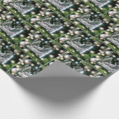 Kristallhirsche Geschenkpapier (Ecke)