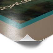 Kristallhöhle, Bermuda Fotodruck (Ecke)