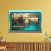 Kristallhöhle, Bermuda Leinwanddruck (Insitu (Wohnzimmer))