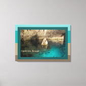 Kristallhöhle, Bermuda Leinwanddruck (Vorderseite)