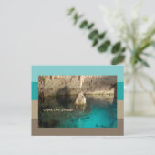 Kristallhöhle, Bermuda Postkarte (Stehend Vorderseite)