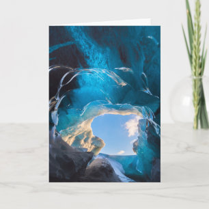 Kristallhöhle, Vatnajokull Icefield, Südisland Karte