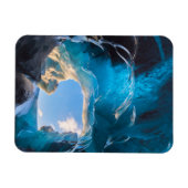 Kristallhöhle, Vatnajokull Icefield, Südisland Magnet (Horizontal)