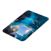 Kristallhöhle, Vatnajokull Icefield, Südisland Magnet (Linke Seite)