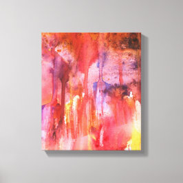 Kristallhöhlen Aquarelldruck Leinwanddruck