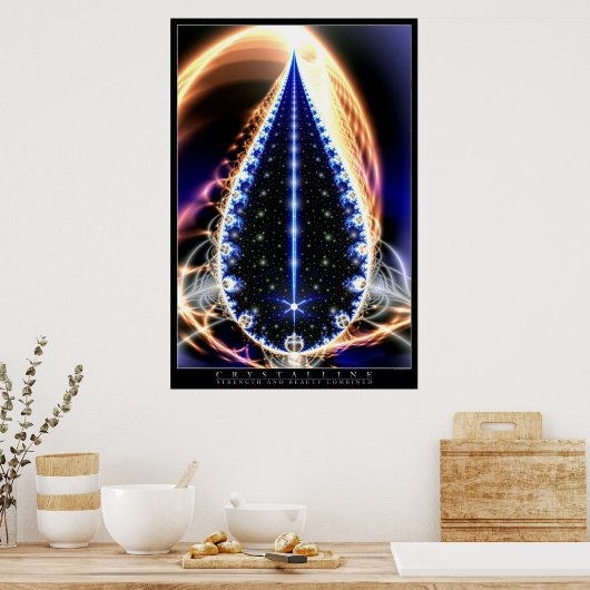 kristallin poster (Küche)