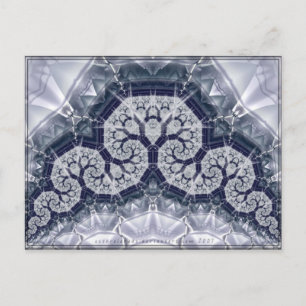 kristallin postkarte