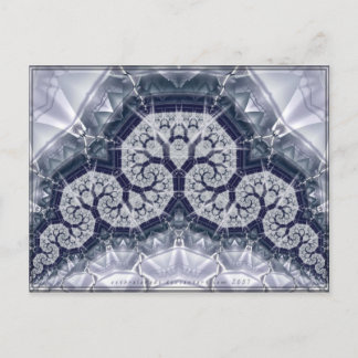 kristallin postkarte