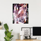 kristalline Abstrakt 4 Poster (Heimbüro)