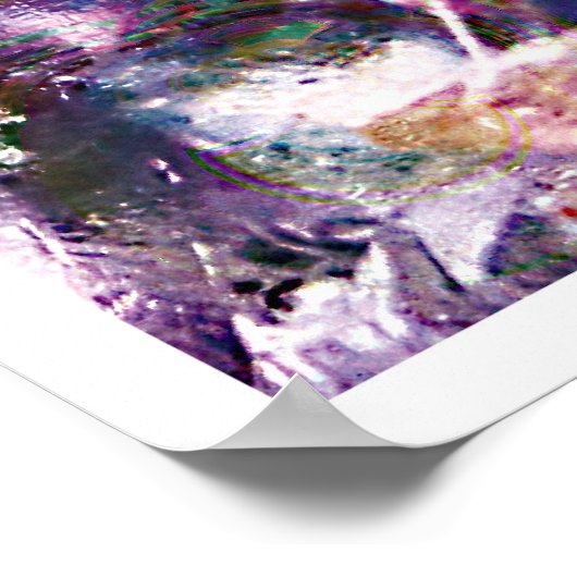 kristalline Abstrakt 6 Poster (Ecke)