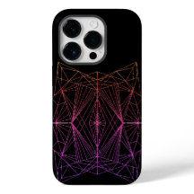 Kristalline Geometrien - Dauerhaftes iPhone-Case