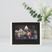 Kristalline Landschaft von Paul Klee Postkarte (Stehend Vorderseite)