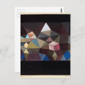 Kristalline Landschaft von Paul Klee Postkarte (Vorne/Hinten)