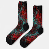 Kristallisieren Socken (Linkes Detail)