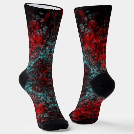 Kristallisieren Socken (Gewinkelt)