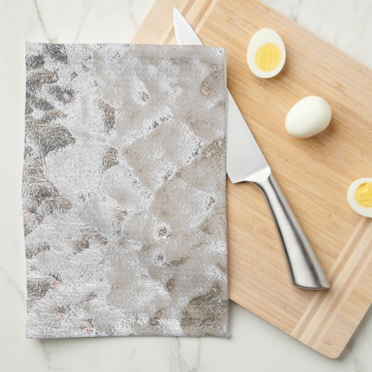 kristallisiert geschirrtuch (Viertel Falte)