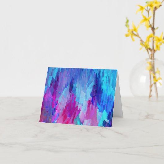 Kristallisiert...... Karte (Gelbe Blume)