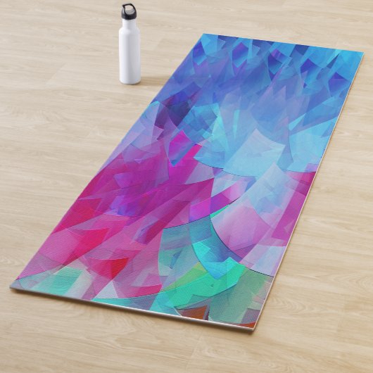 Kristallisiert......... Yogamatte (Beispiel)