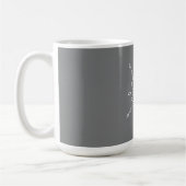 Kristallisierter Schneeflocke Kaffeetasse (Links)