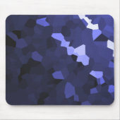 Kristallisiertes Muster in Violett Mousepad (Vorne)