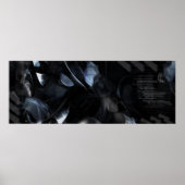 Kristallklare Einsamkeit Poster (Vorne)