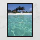 kristallklare Grenze Postkarte (Vorderseite)