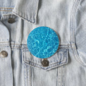 Kristallklarer Himmelblauer Pool Wasser Button (Beispiel)