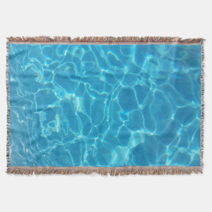 Kristallklarer Himmelblauer Pool Wasser Decke