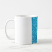 Kristallklarer Himmelblauer Pool Wasser Kaffeetasse (Links)