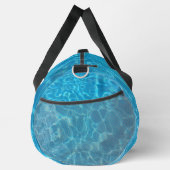 Kristallklarer Himmelblauer Poolwasser Duffle Bag (Rechts)