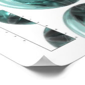 Kristallklarheit Poster (Ecke)