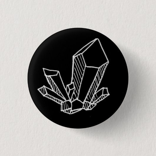 Kristallknopf Button (Vorderseite)