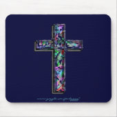 Kristallkreuz Mousepad (Vorne)