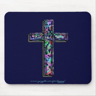 Kristallkreuz Mousepad