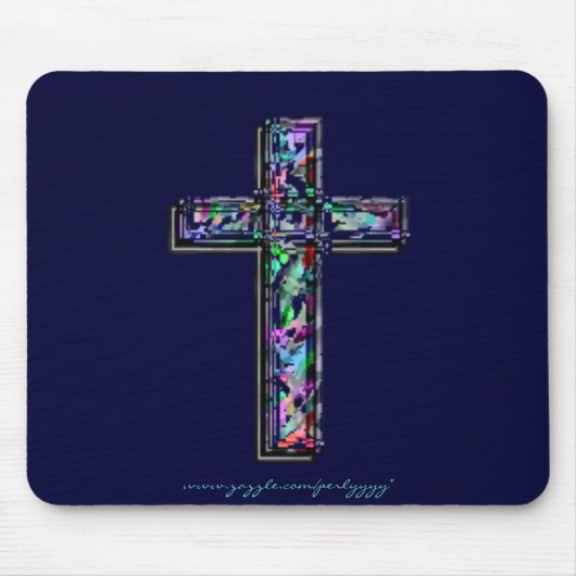 Kristallkreuz Mousepad (Vorne)