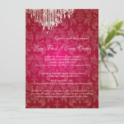 Kristallkronleuchter Pix Dezines/Barockdampfer Einladung (Stehend Vorderseite)